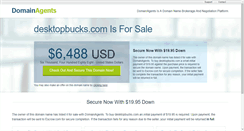 Desktop Screenshot of desktopbucks.com